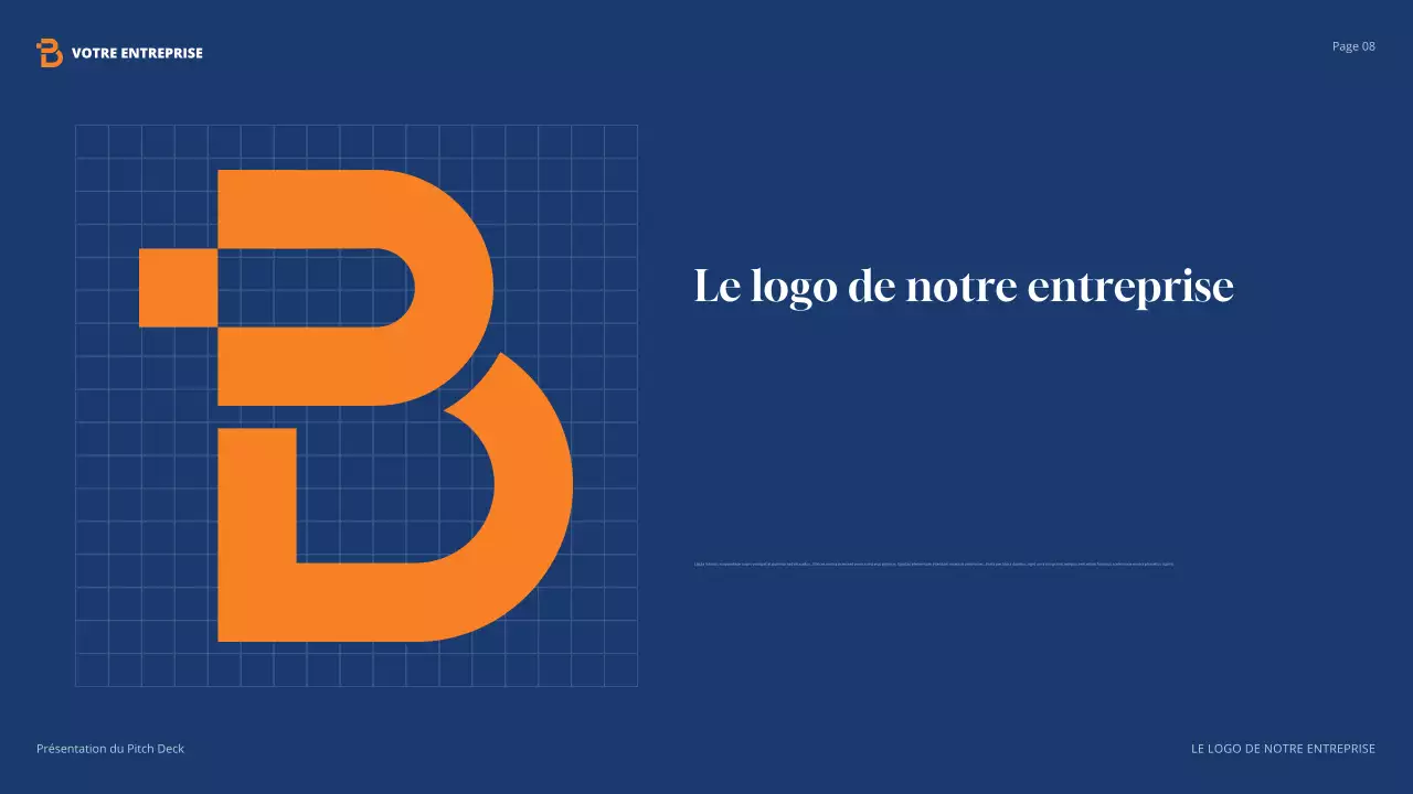 présentation de l'agence orange moderne