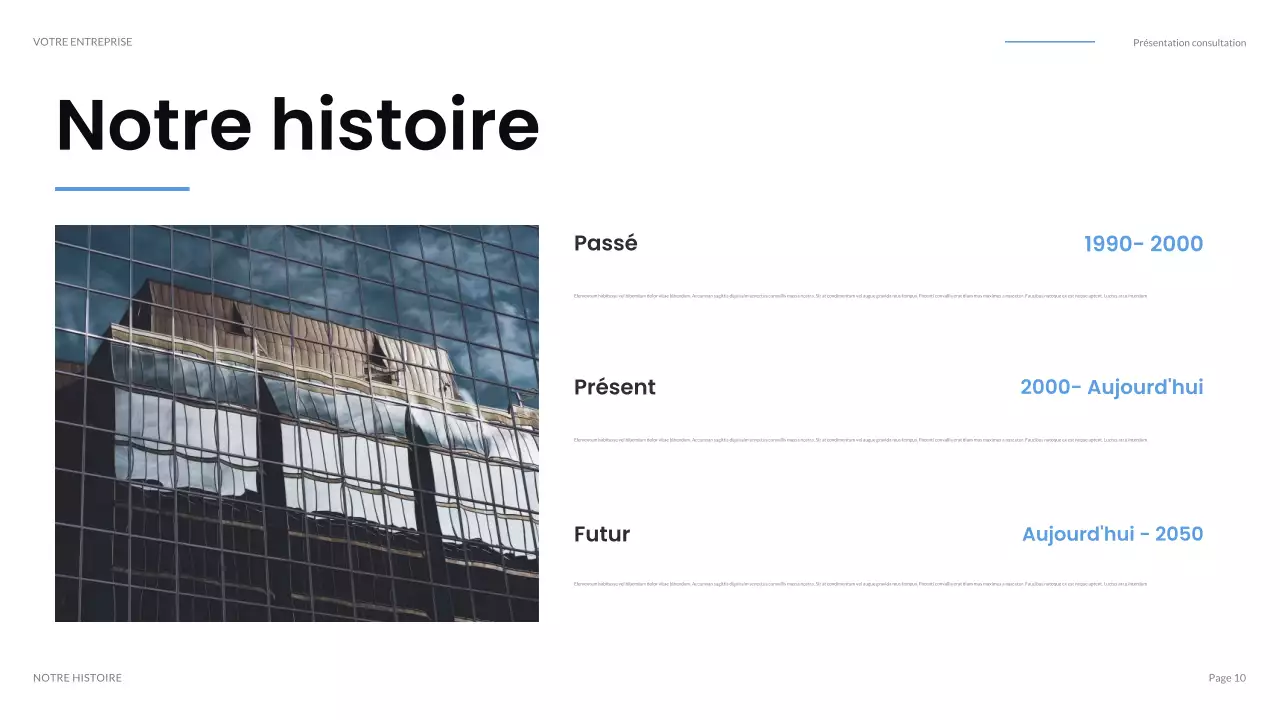 présentation informatique moderne noire