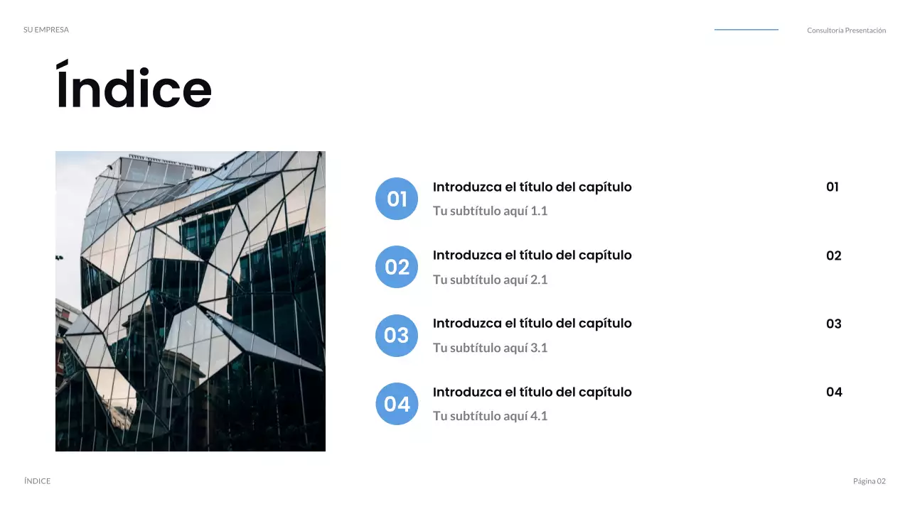 Presentación de TI moderna en negro