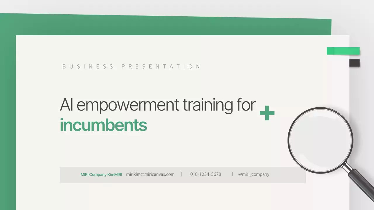 A simple green employee training guide