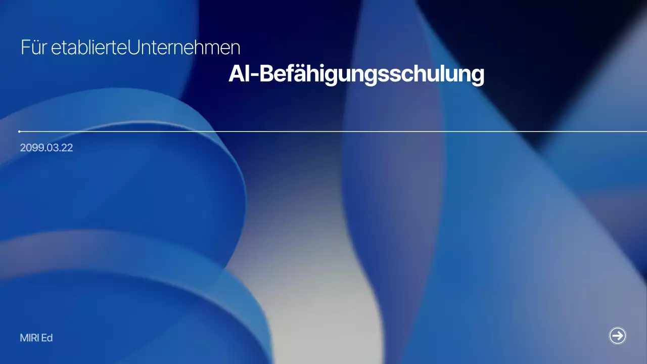 Blaue moderne Lehrmaterialien