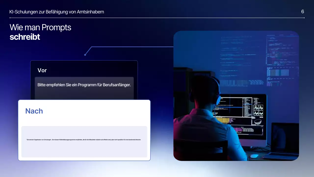 Blaue moderne Lehrmaterialien