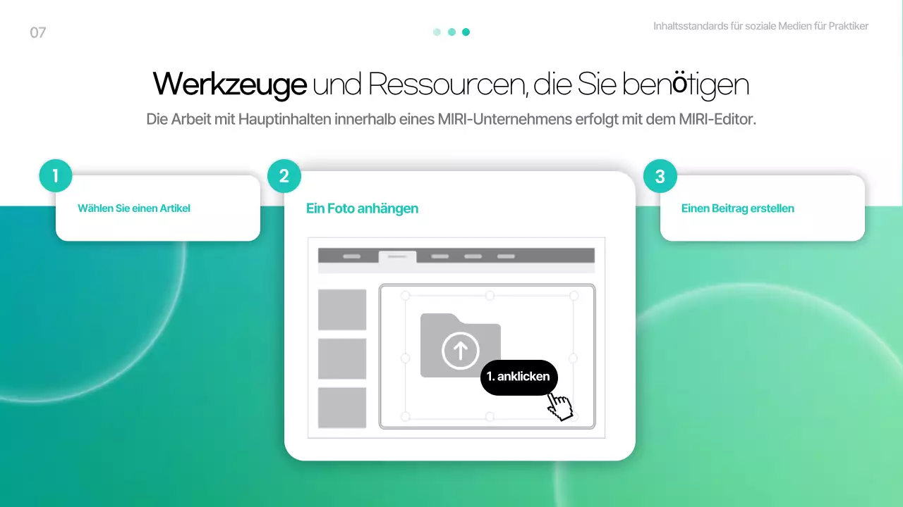 Schulungsmaterialien für moderne SNS-Inhalte von Mint