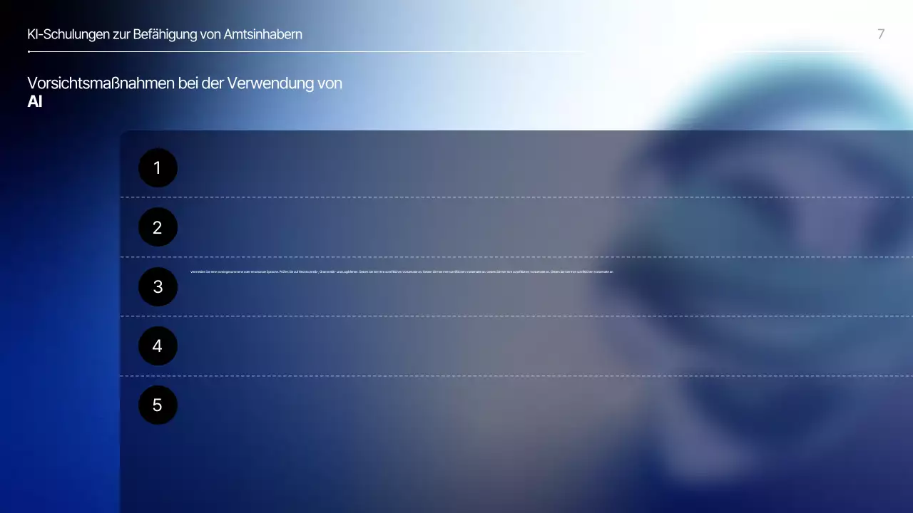 Blaue moderne Lehrmaterialien