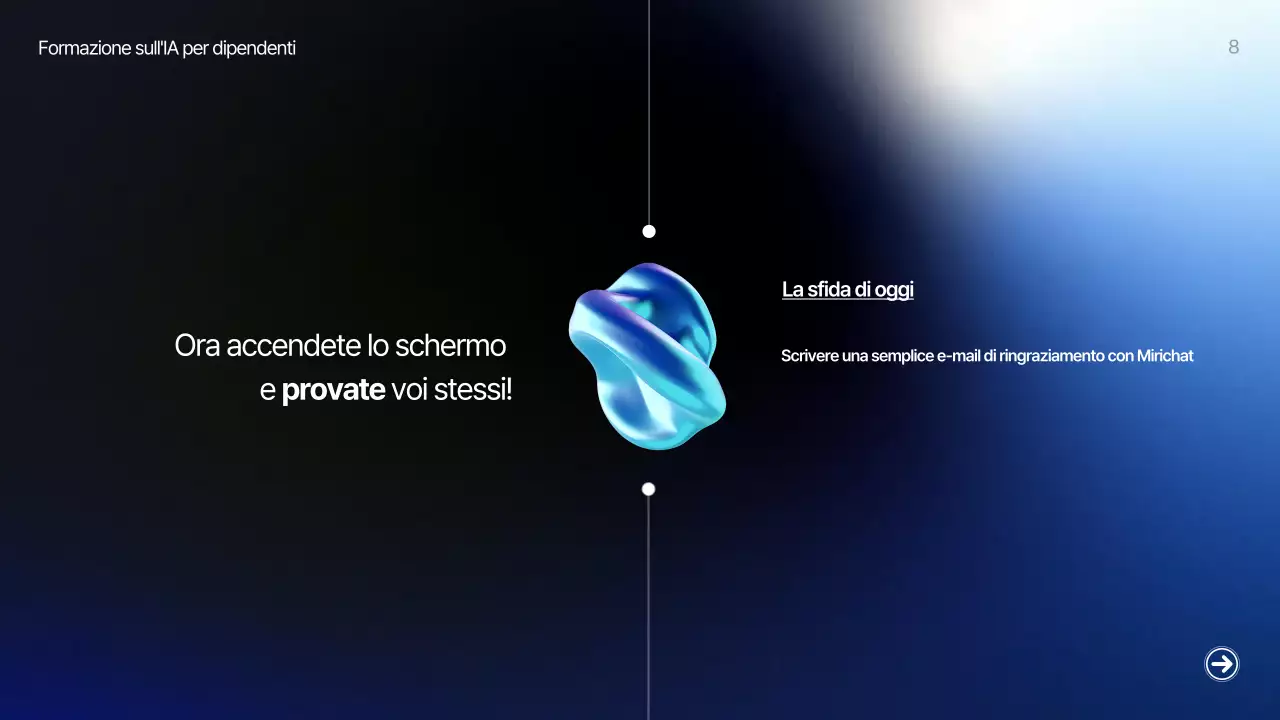 Materiali didattici moderni blu