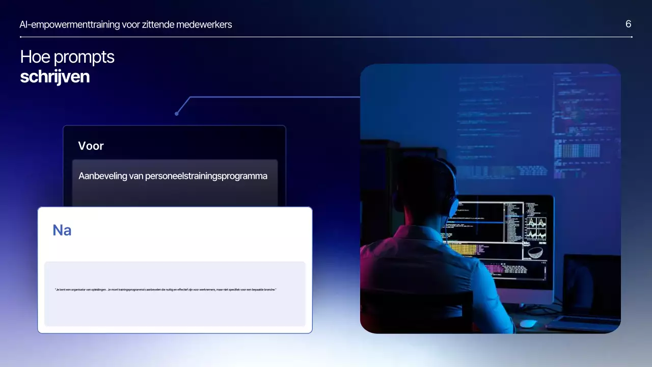 Blauwe moderne educatieve materialen