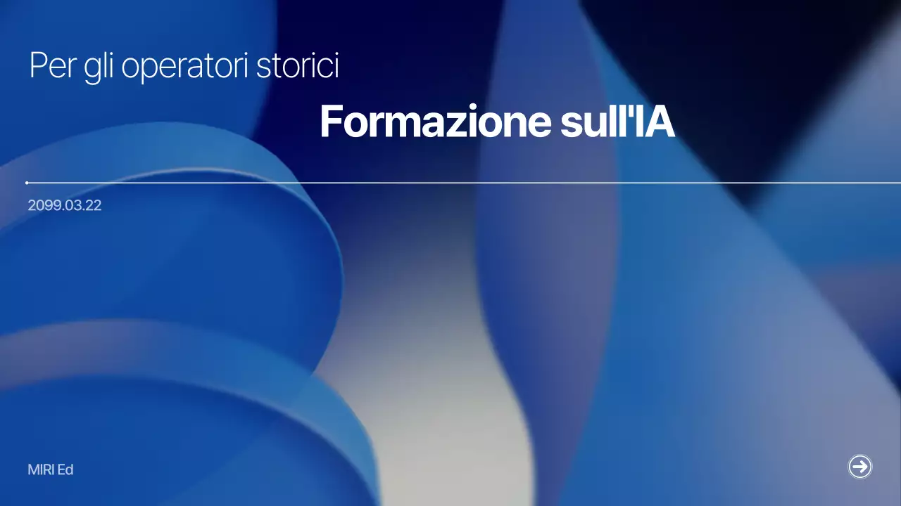 Materiali didattici moderni blu