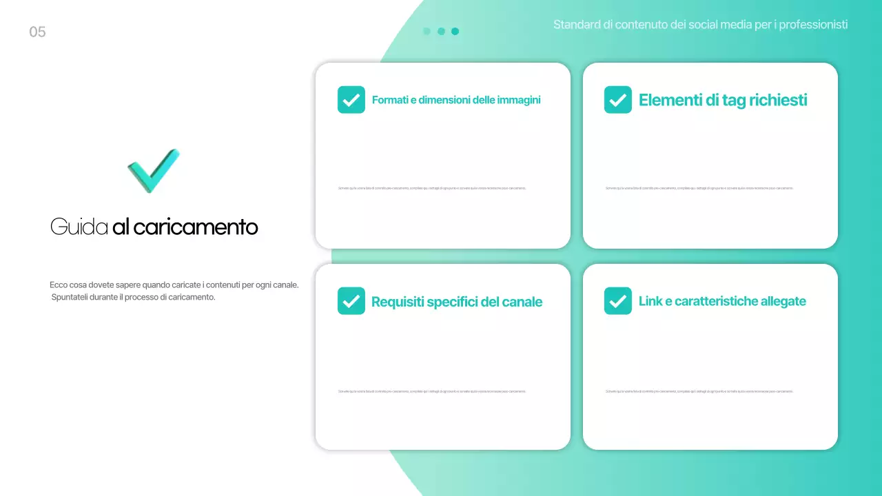 Materiali didattici sui contenuti SNS moderni Mint