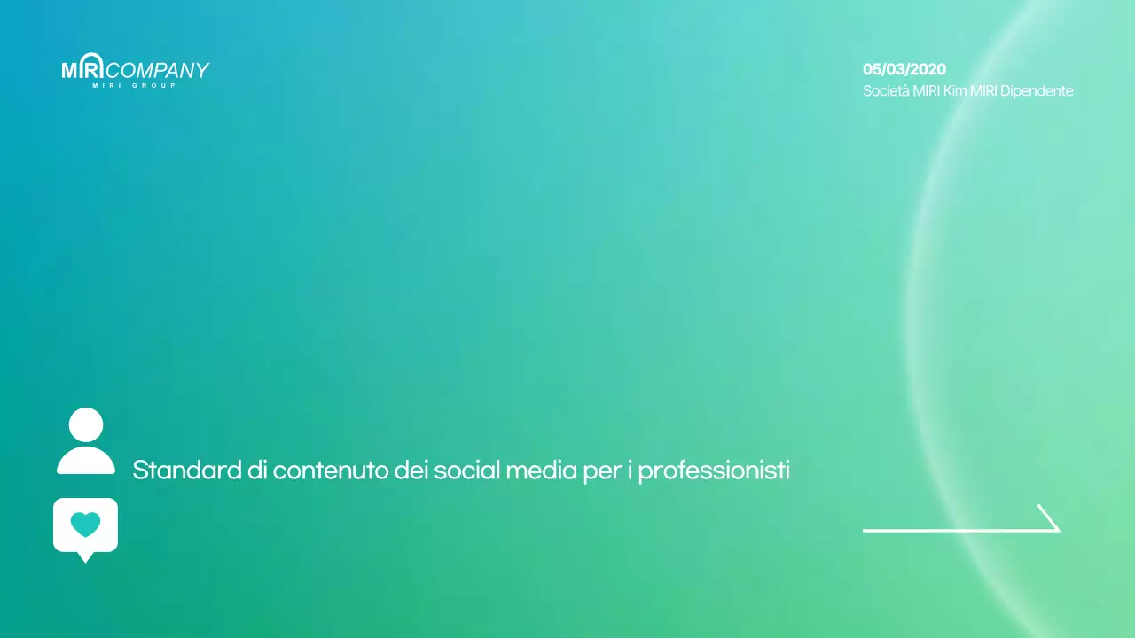 Materiali didattici sui contenuti SNS moderni Mint