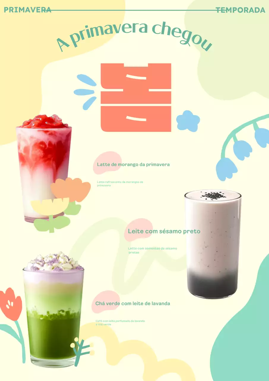 Promoção Bebida Verde para Bebês