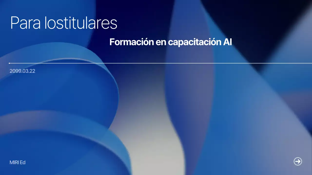 Materiales educativos modernos de color azul