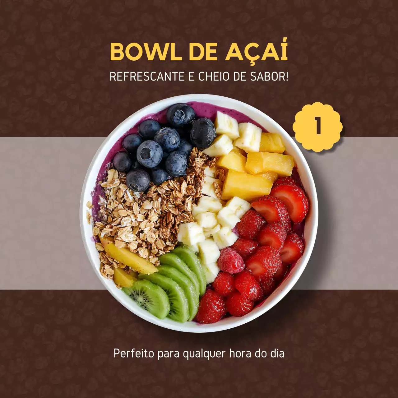 Destaque do produto da Brown Modern Coffee Shop em mídia social