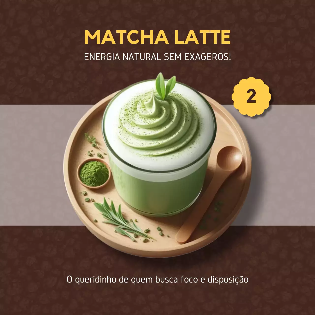 Destaque do produto da Brown Modern Coffee Shop em mídia social