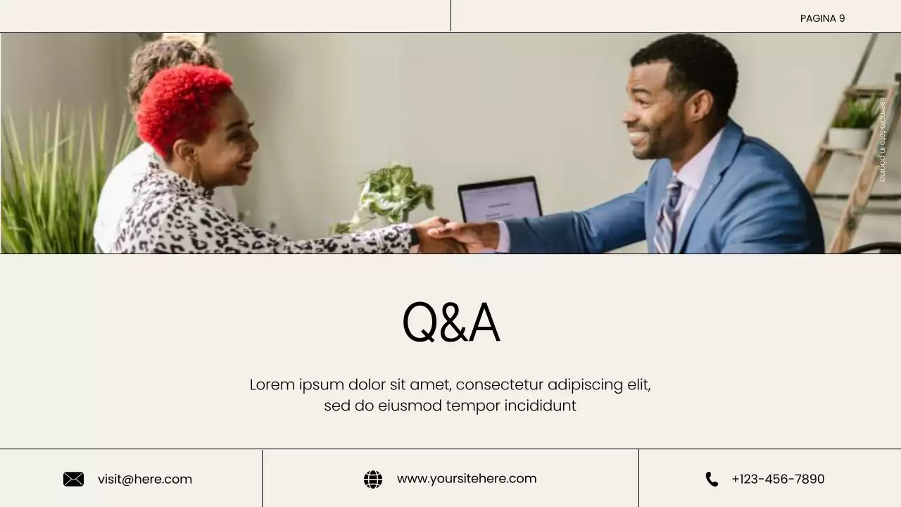 Presentazione del meeting di avvio del progetto Beige and Black