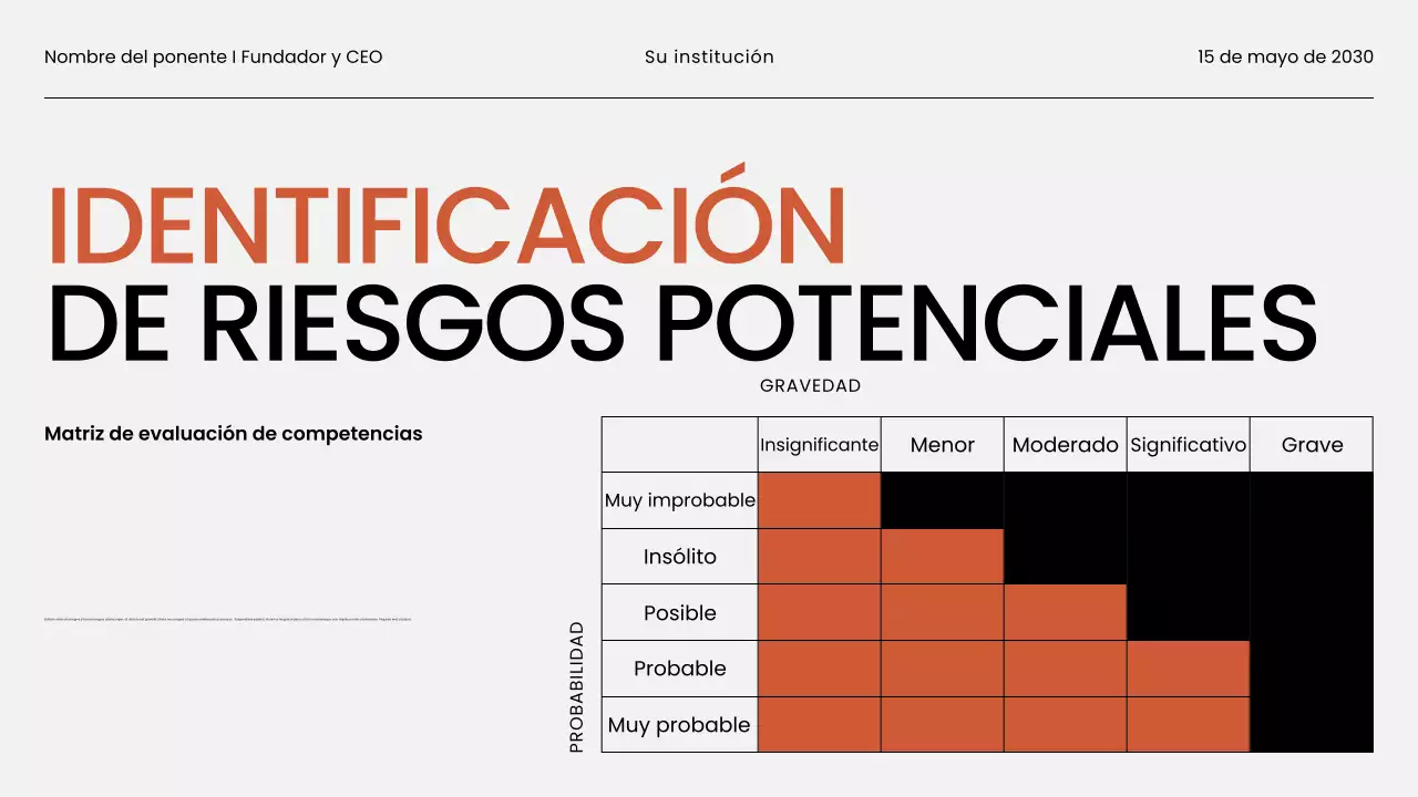 Presentación de material para seminarios web empresariales minimalistas en blanco y negro