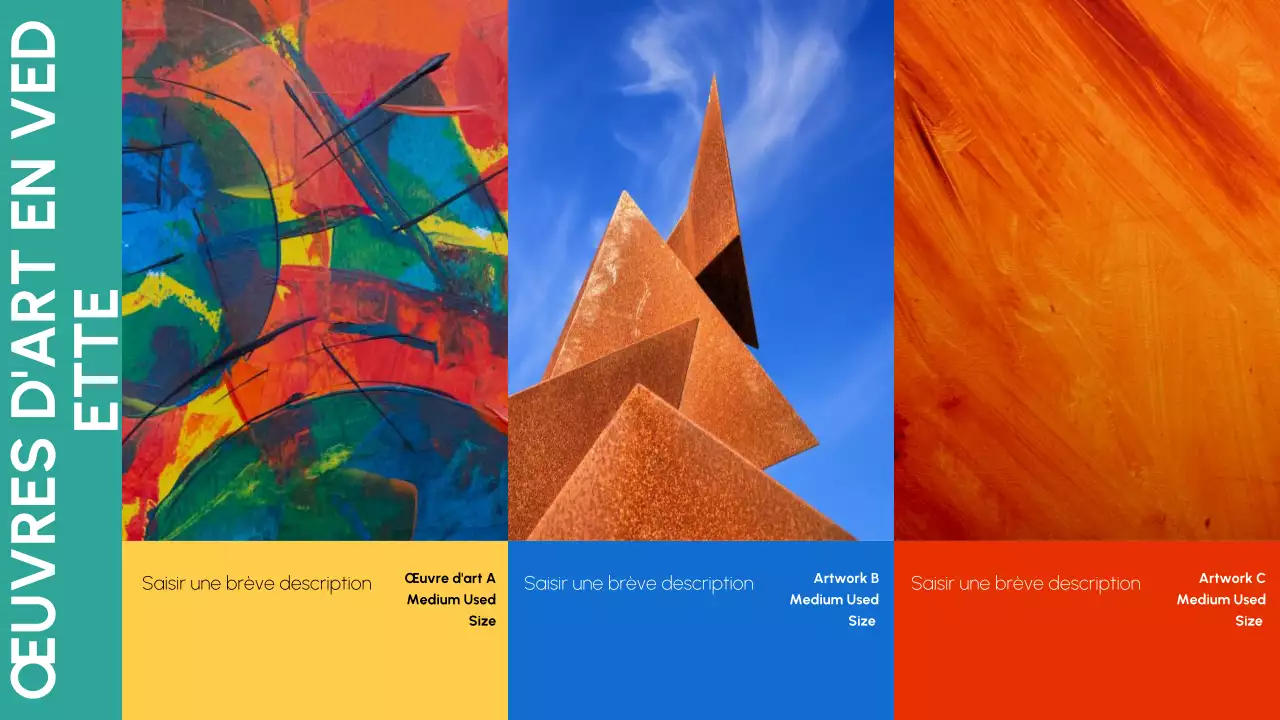 portfolio d'art du Bauhaus rouge