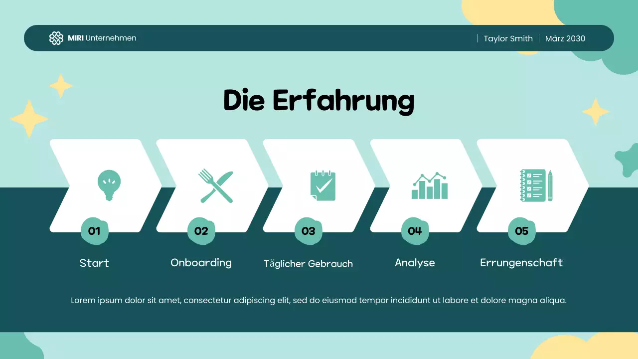 Gelb Grün Bunter Verspielter Food Tracker