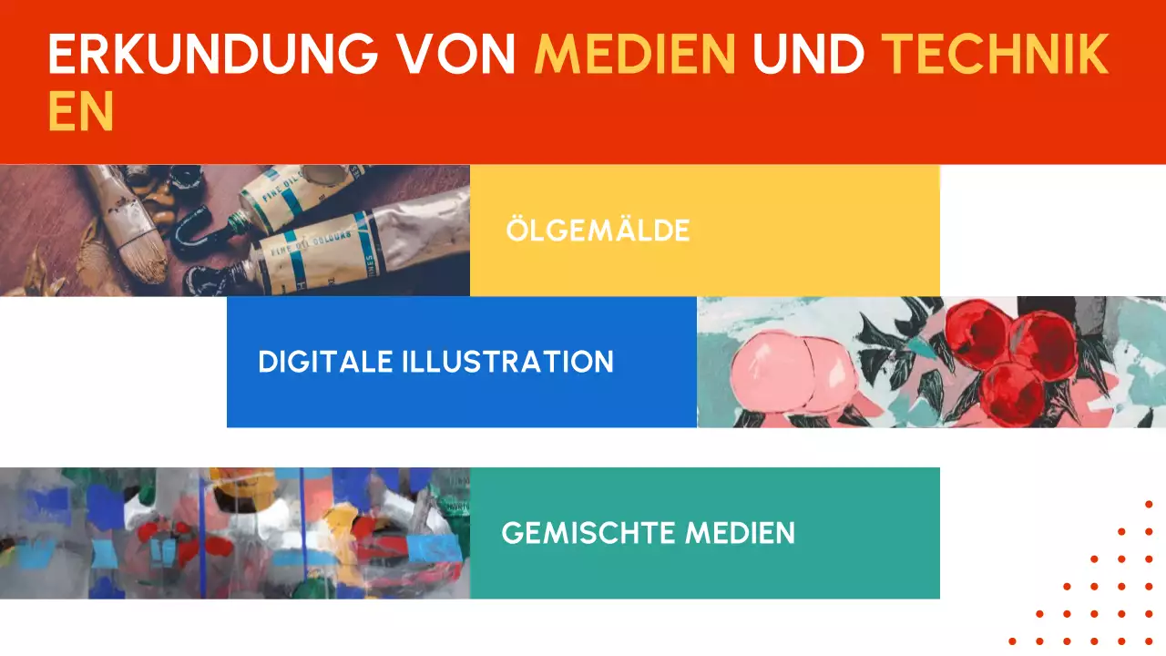 red bauhaus art portfolio