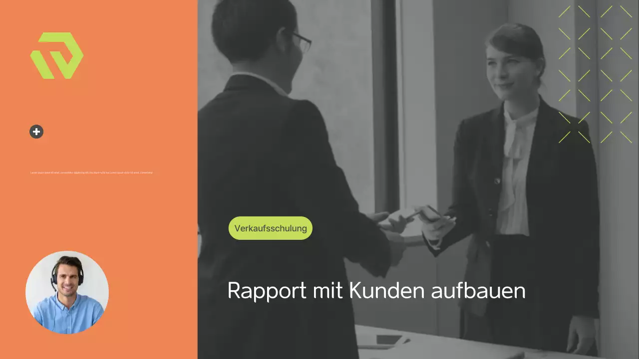 Schulungshandbuch für Green Modern Sales