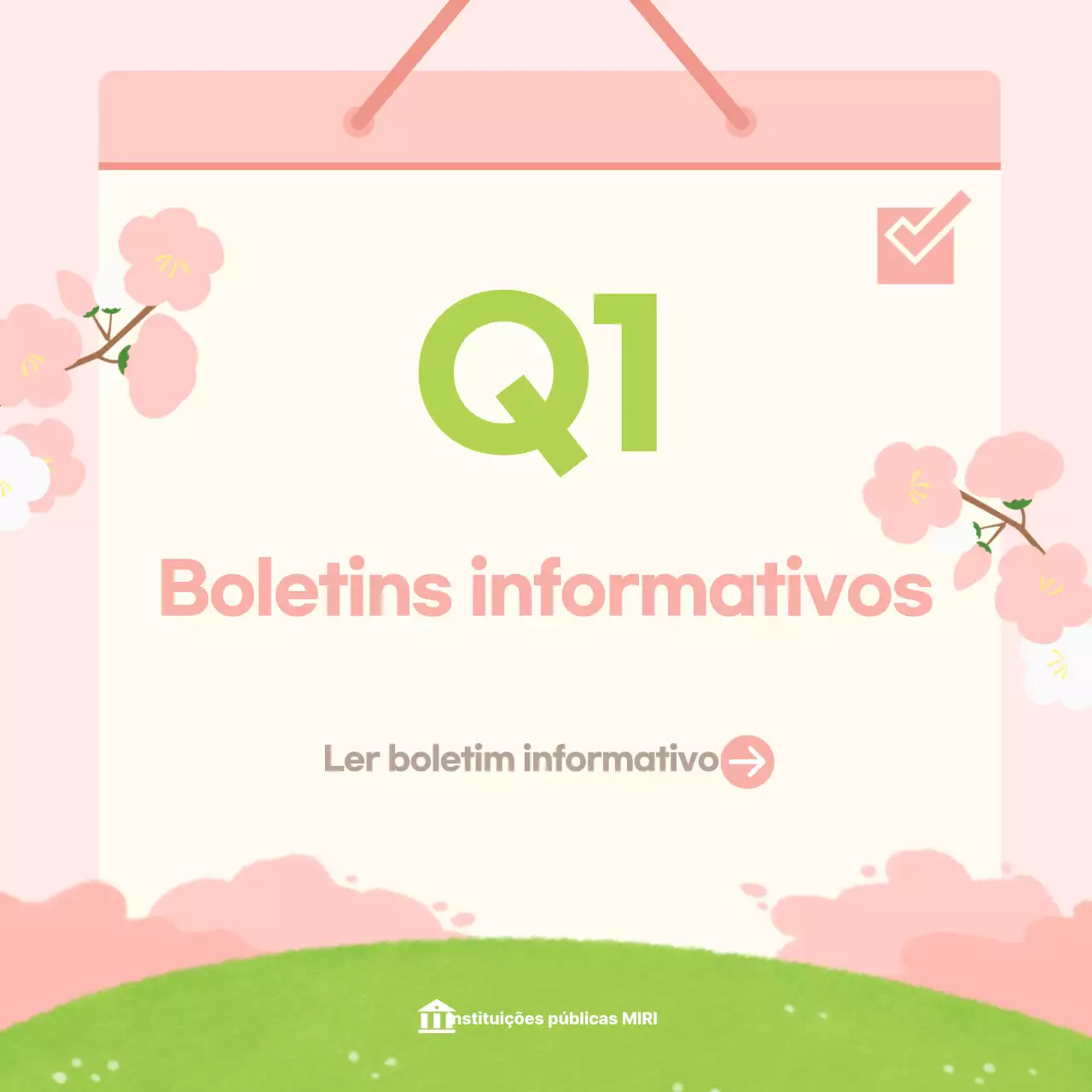 Guia do boletim informativo Green Baby