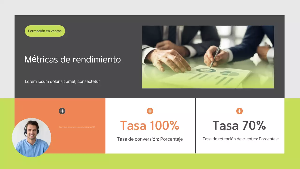 Manual de capacitación en ventas moderno y ecológico