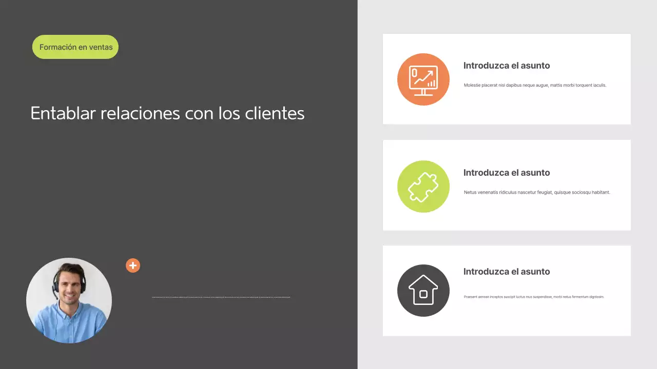 Manual de capacitación en ventas moderno y ecológico