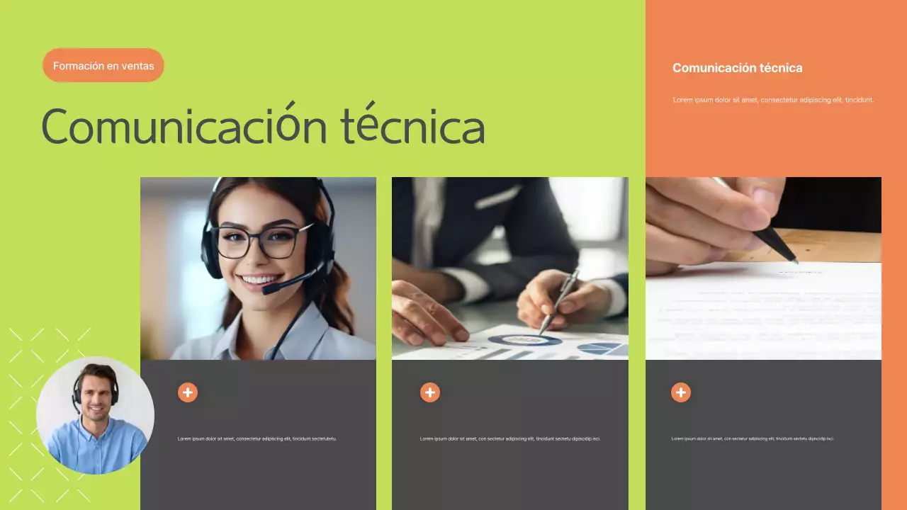 Manual de capacitación en ventas moderno y ecológico