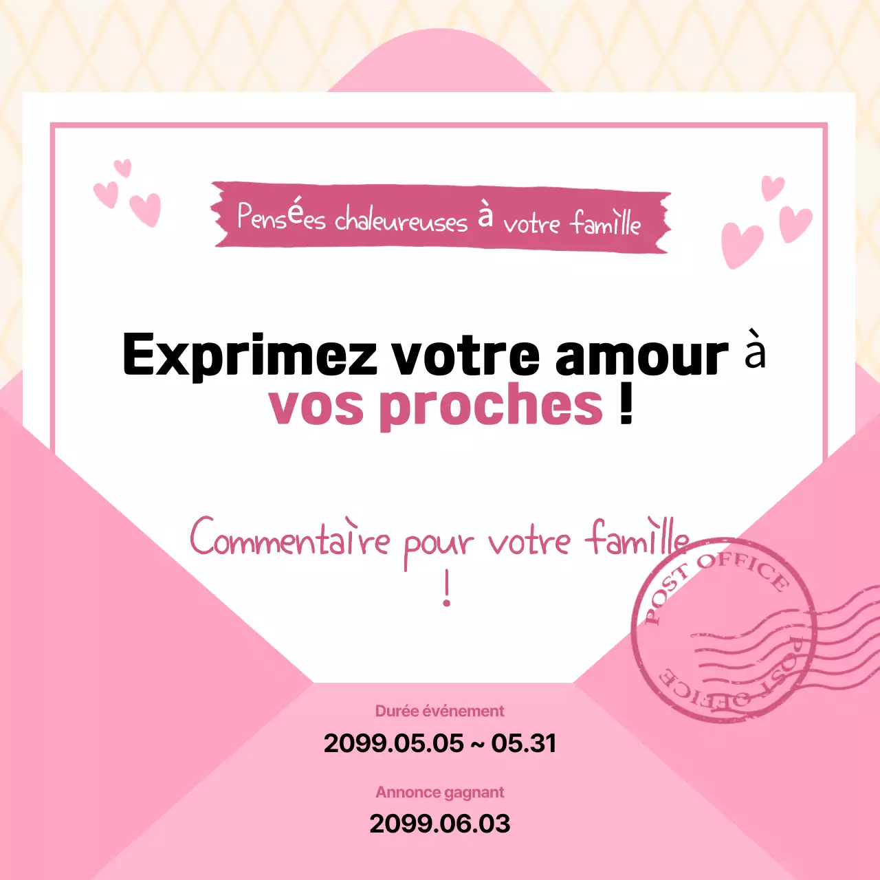 Événement familial Pink Baby