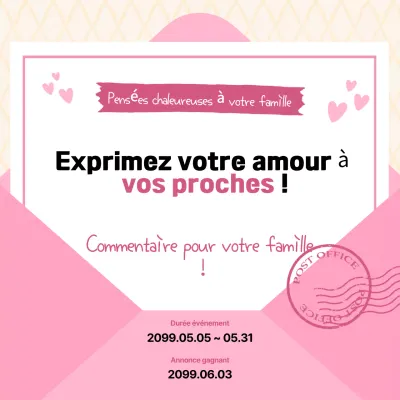 Événement familial Pink Baby