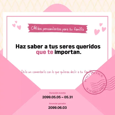 Evento familiar de Pink Baby