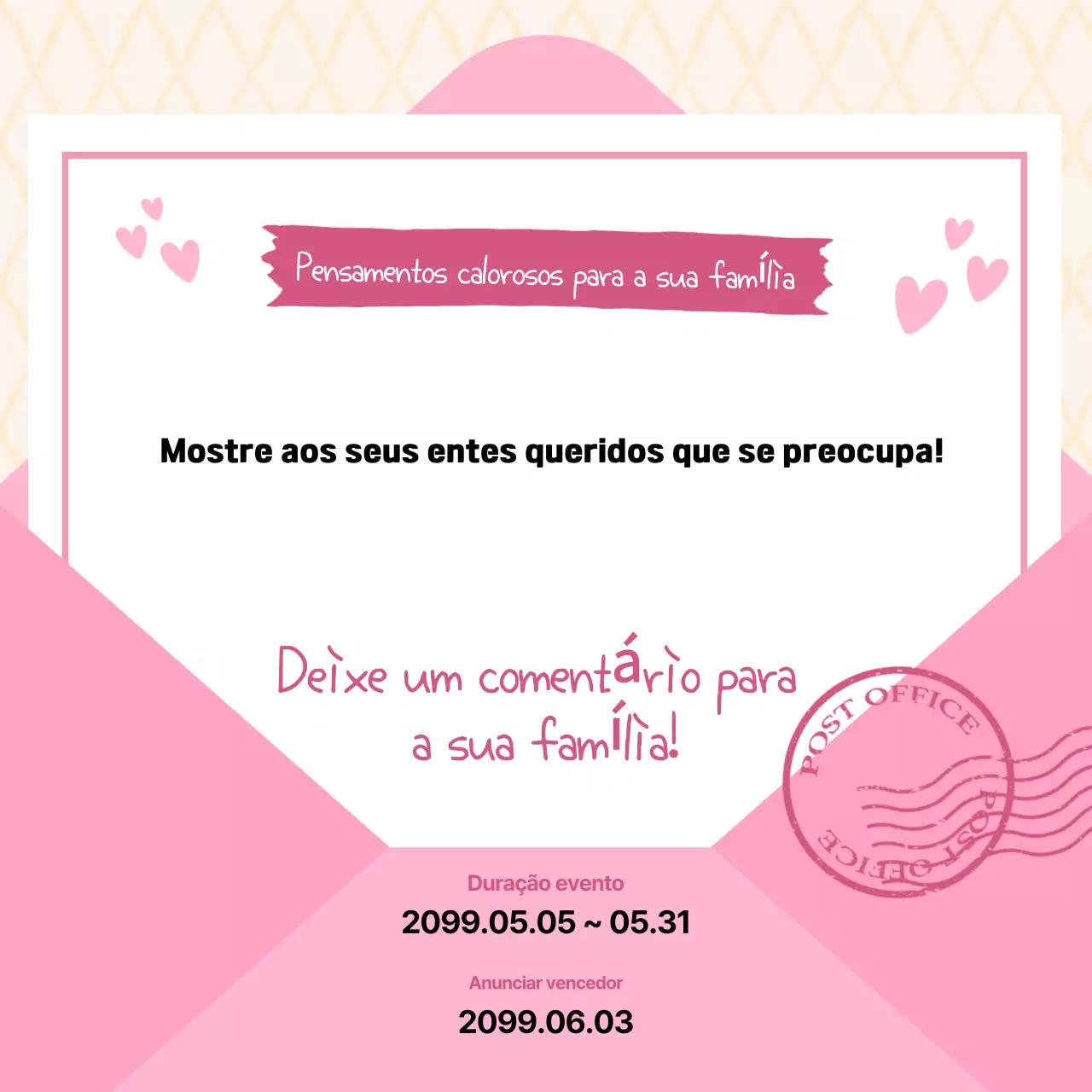 Evento Família Pink Baby