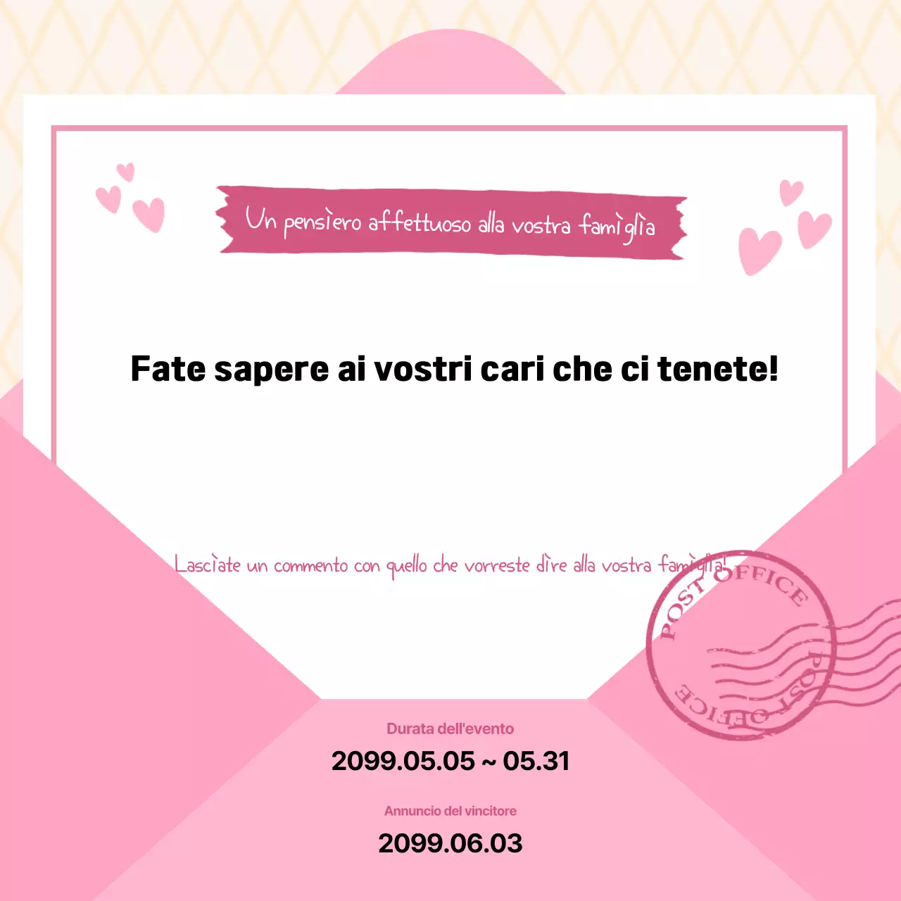 Evento per la famiglia Pink Baby