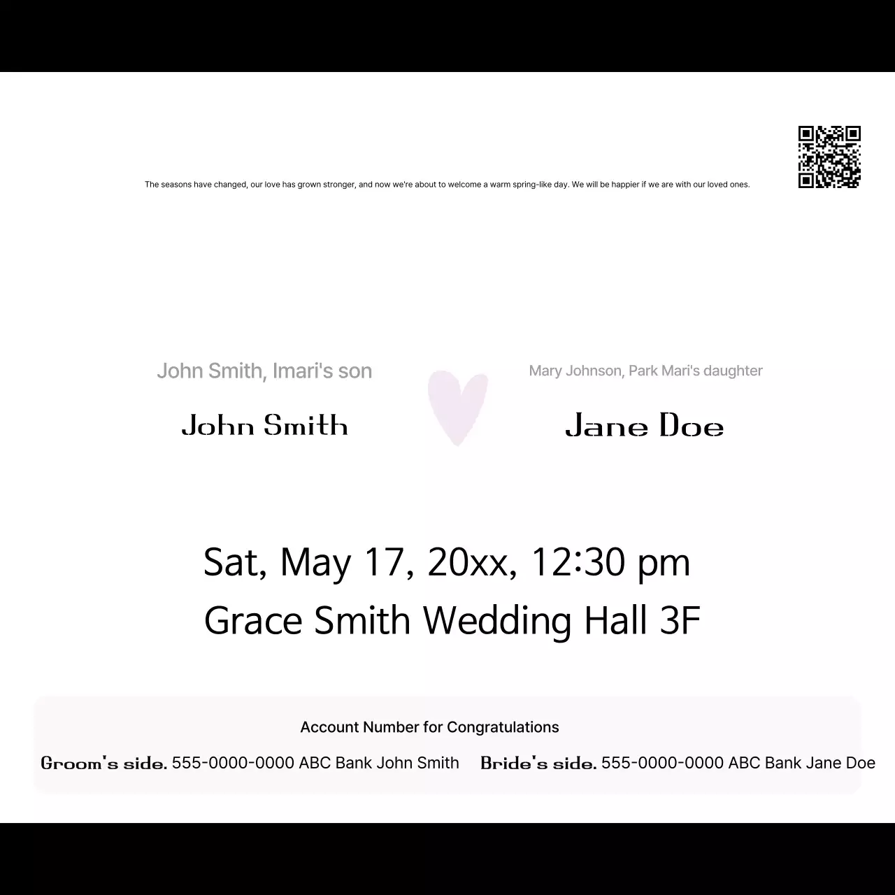 convite de casamento vintage preto