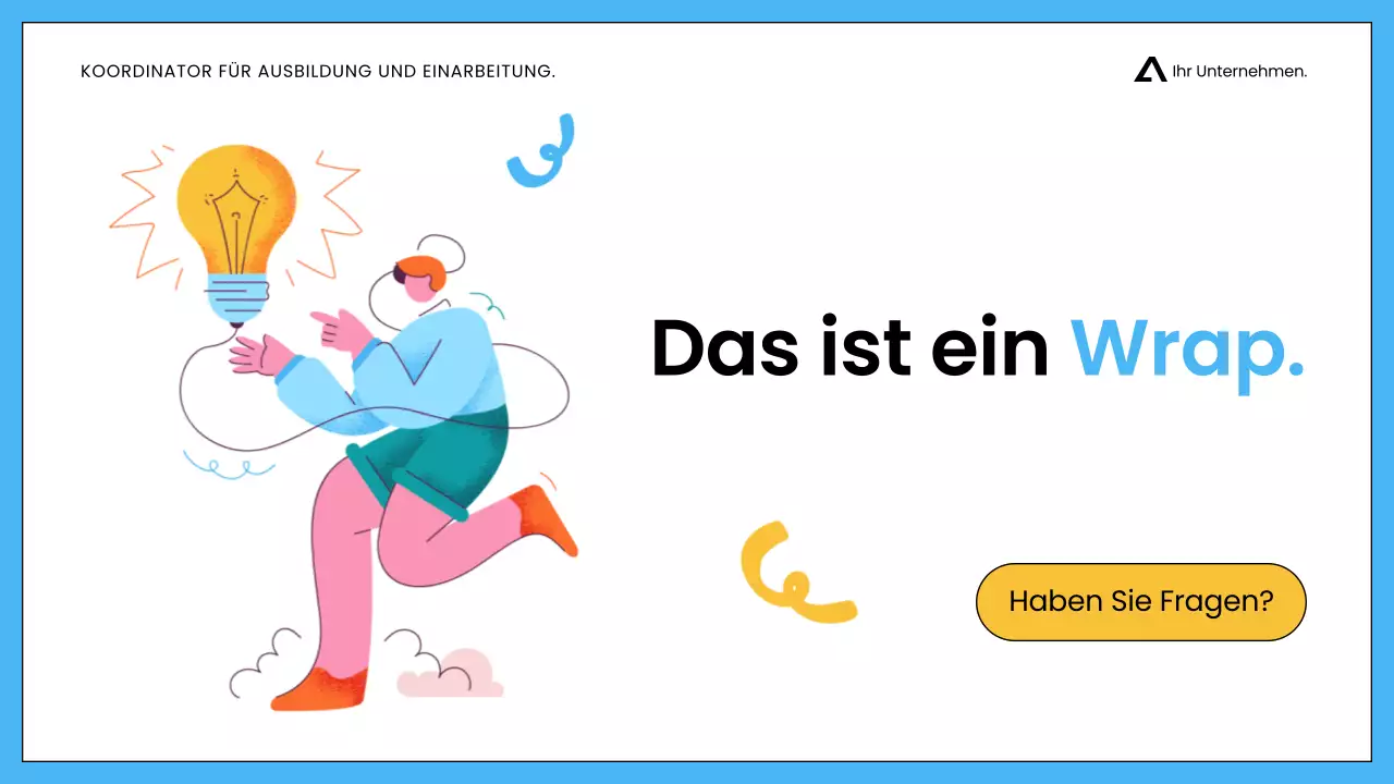 Weiß-blaues minimalistisches Verkaufstraining für Mitarbeiter Präsentation