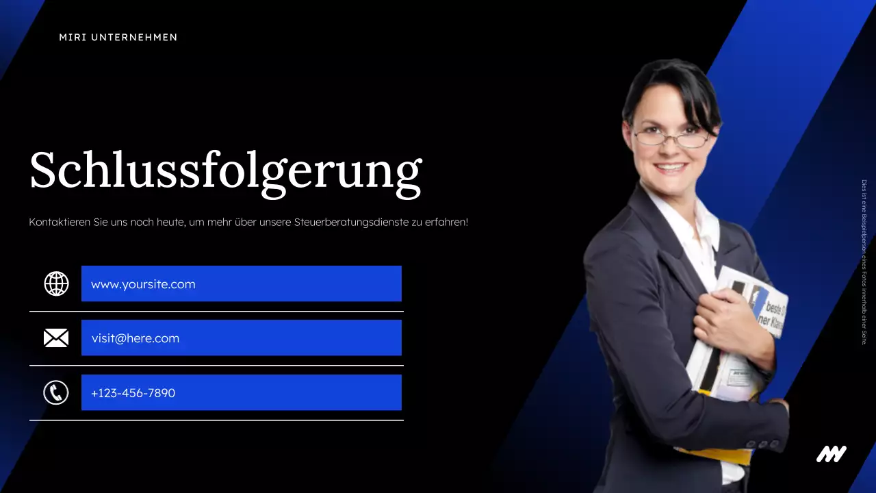 schwarze moderne förderung der steuerberatungsagentur