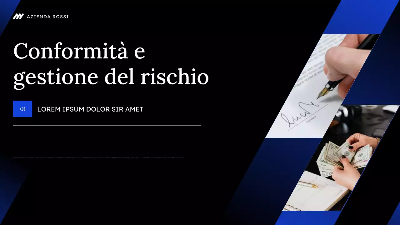 promozione dell'agenzia di consulenza fiscale moderna nera