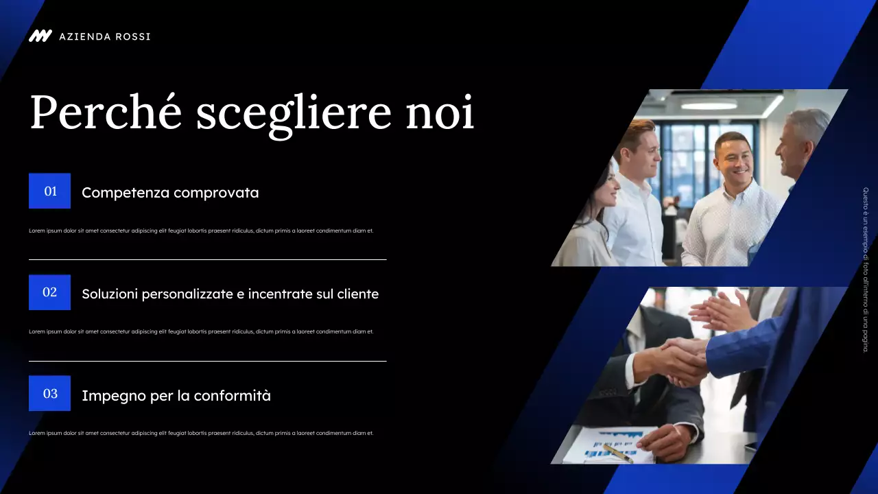 promozione dell'agenzia di consulenza fiscale moderna nera