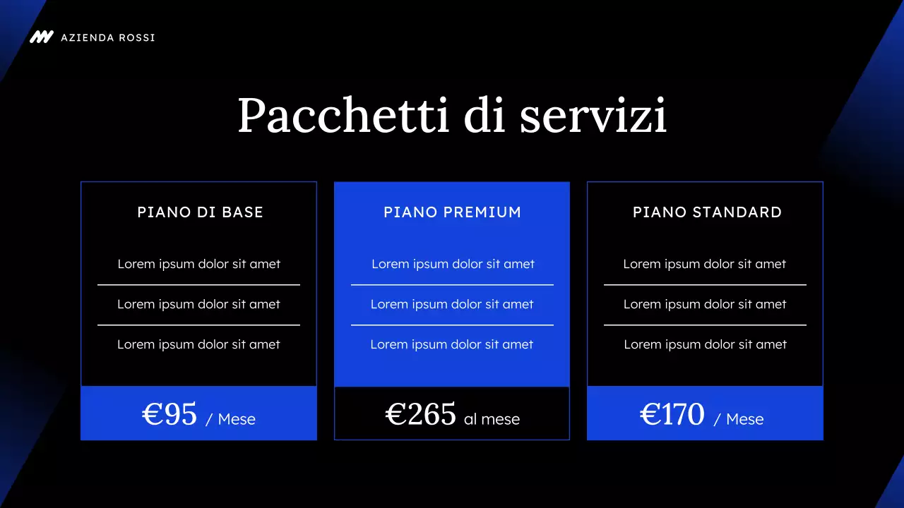 promozione dell'agenzia di consulenza fiscale moderna nera