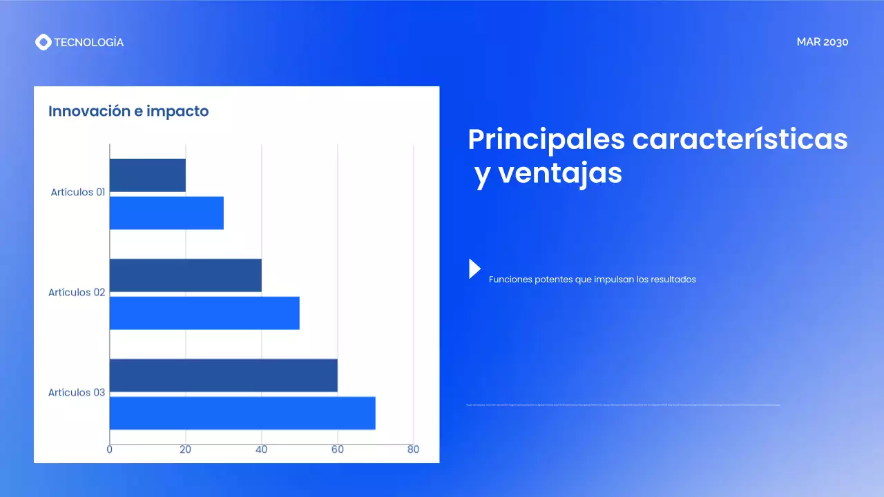 Introducción a las empresas emergentes de tecnología sanitaria moderna con degradado azul