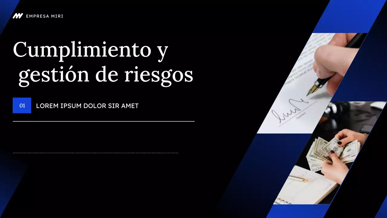 Promoción de agencia de consultoría fiscal moderna negra