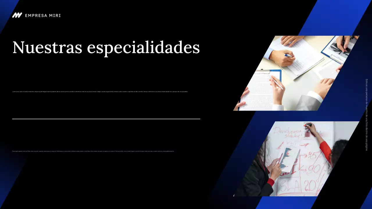 Promoción de agencia de consultoría fiscal moderna negra