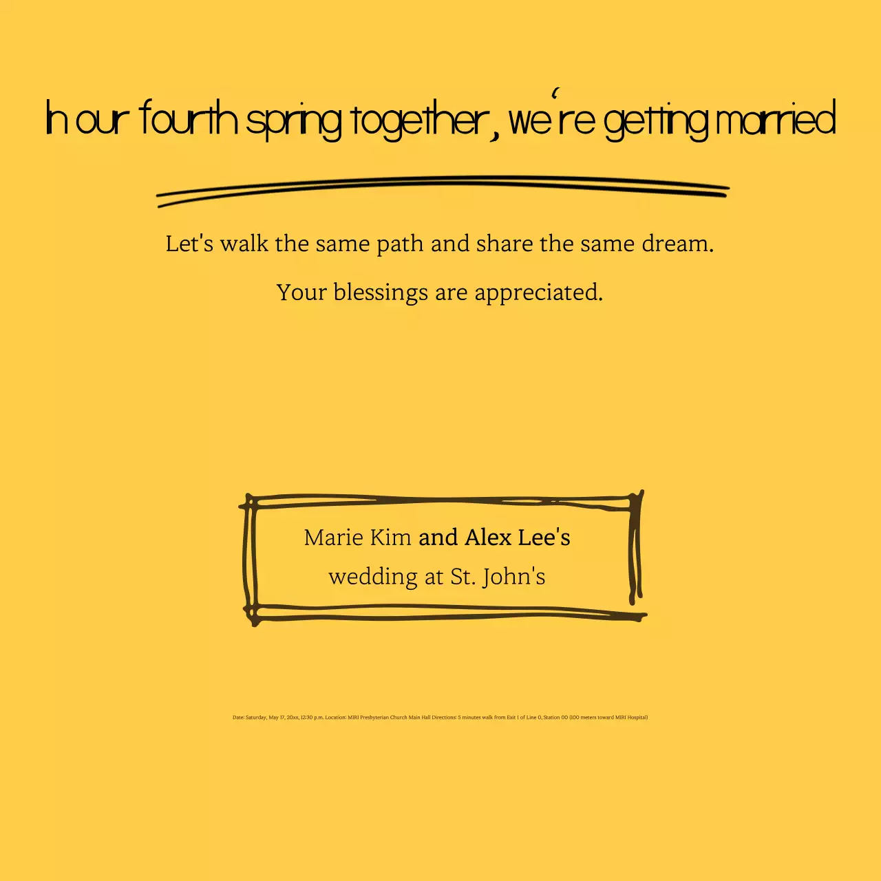 Convite de casamento vintage verde