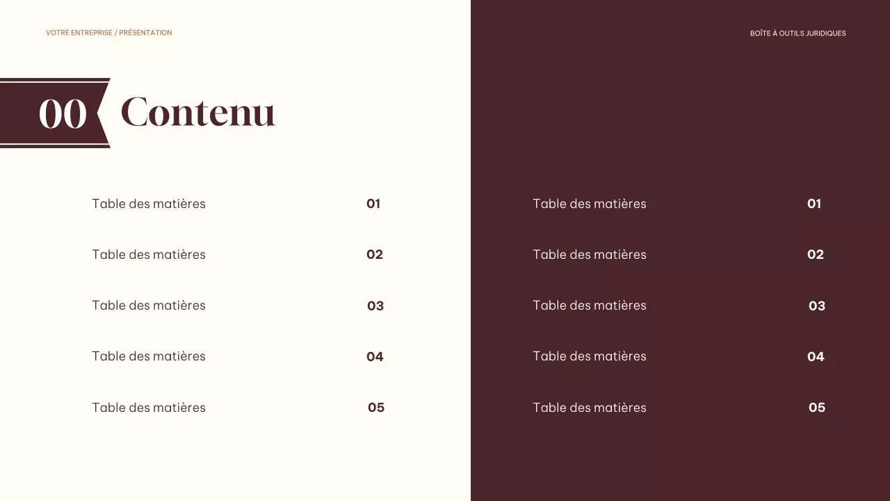 guide juridique classique marron