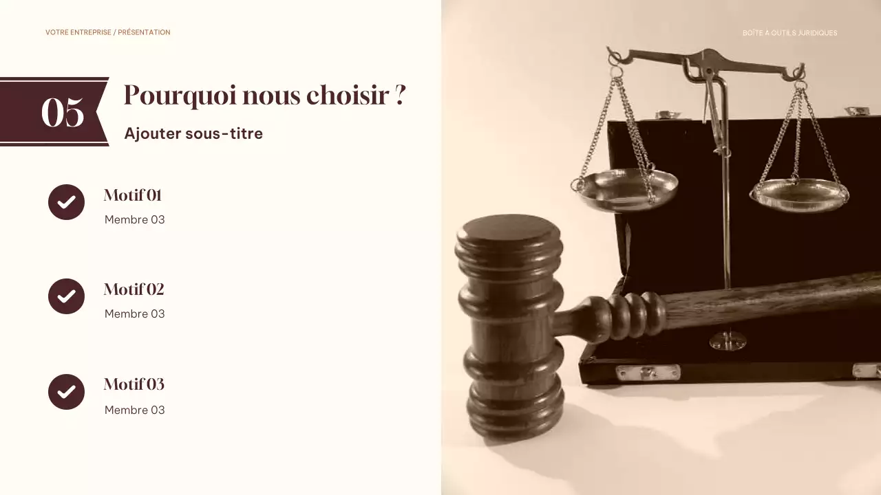 guide juridique classique marron