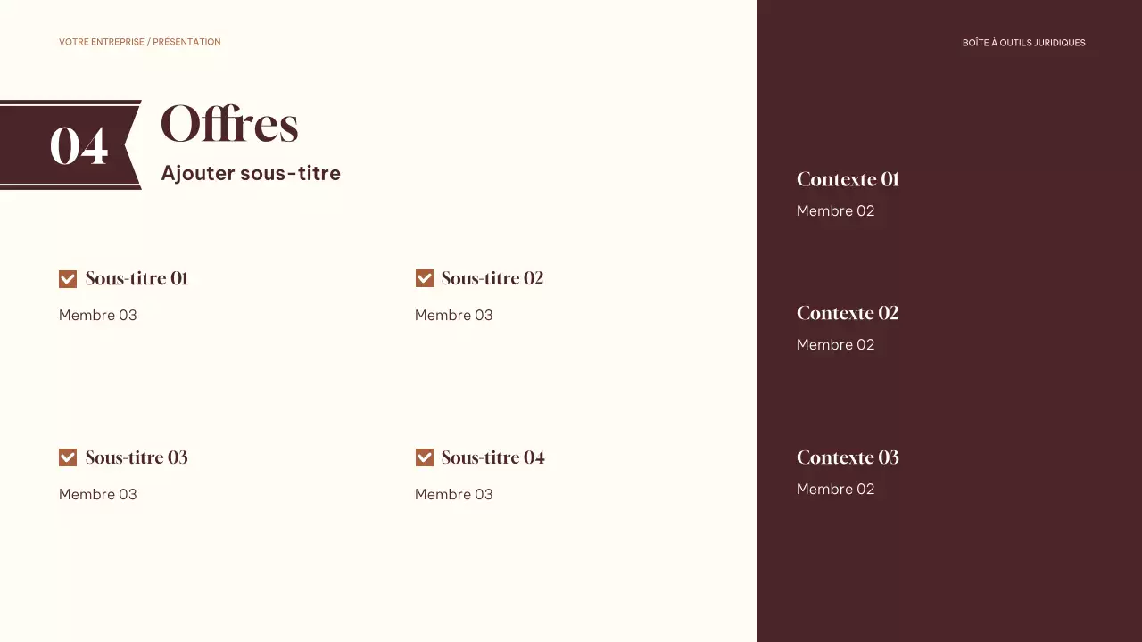 guide juridique classique marron