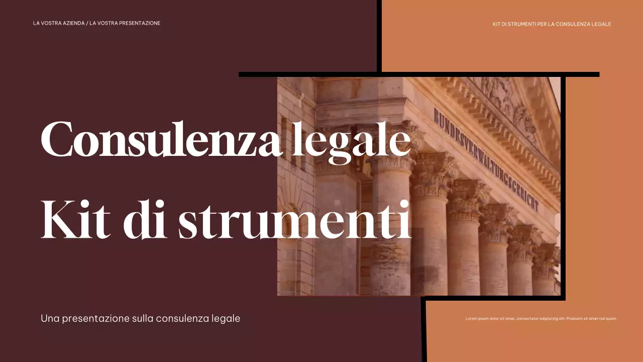 guida legale classica marrone