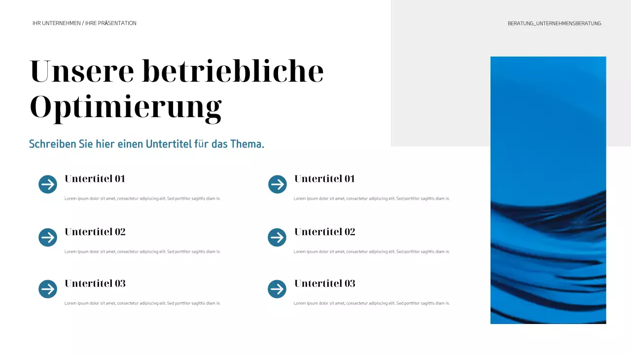 schwarze moderne geschäftspräsentation
