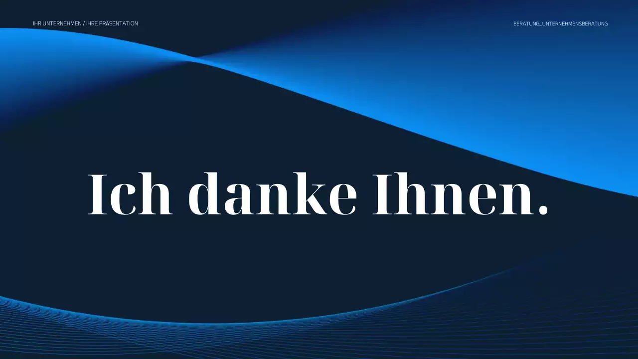 schwarze moderne geschäftspräsentation