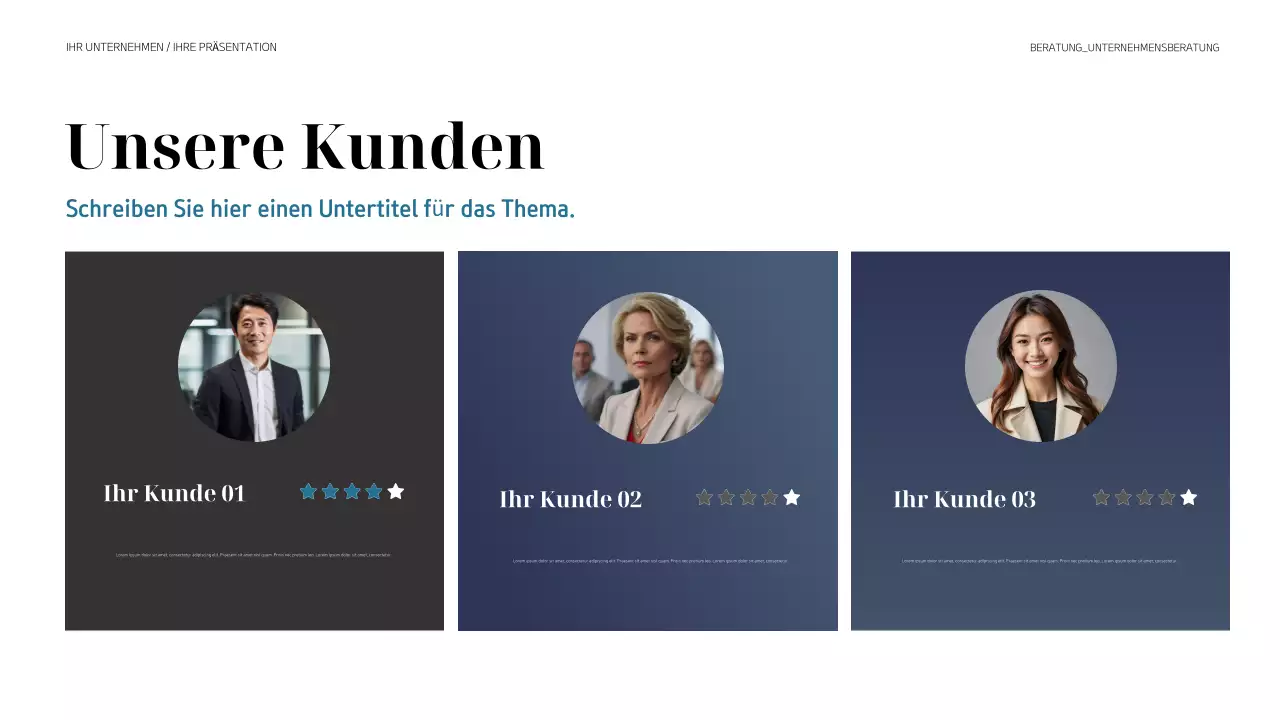 schwarze moderne geschäftspräsentation