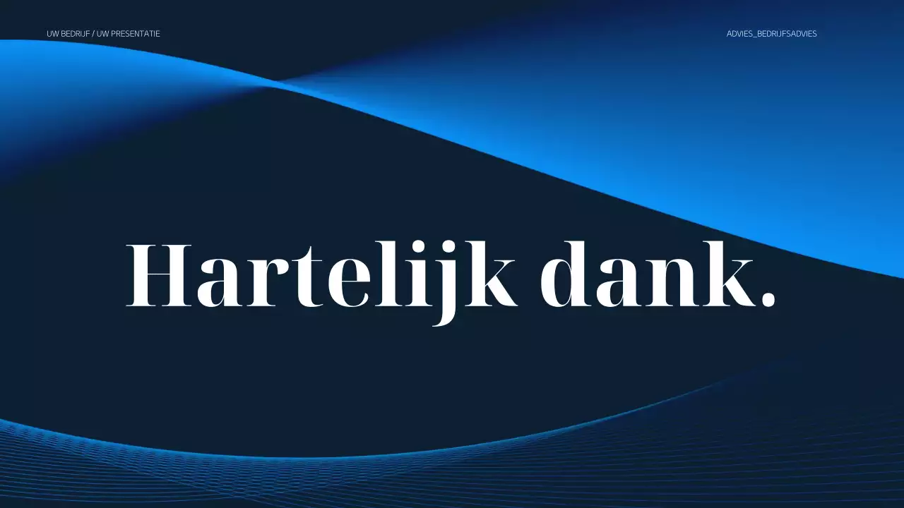 zwarte moderne zakelijke presentatie